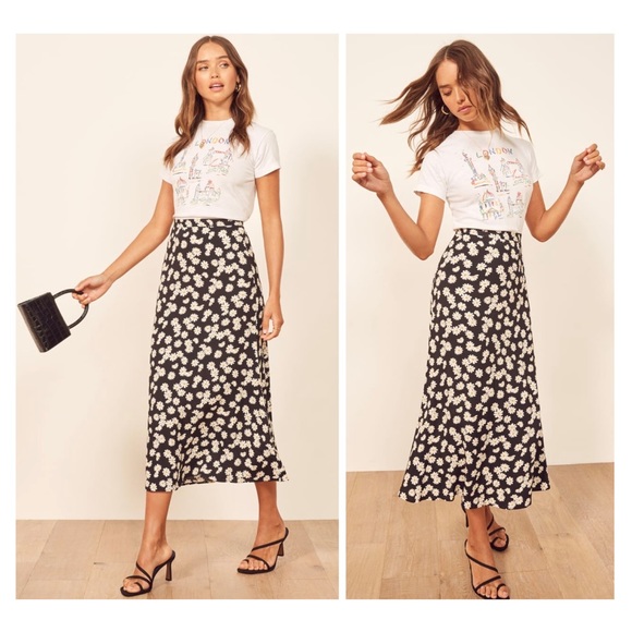 Reformation bea skirt daisy Clearance